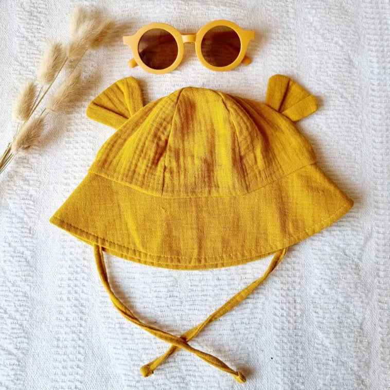 Chapeau gaze de coton