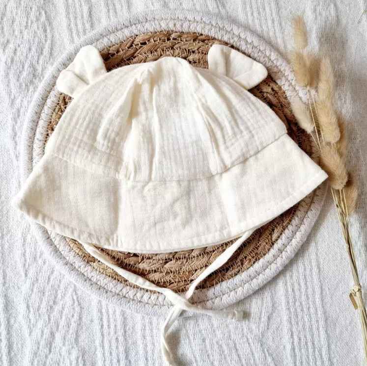 Chapeau gaze de coton