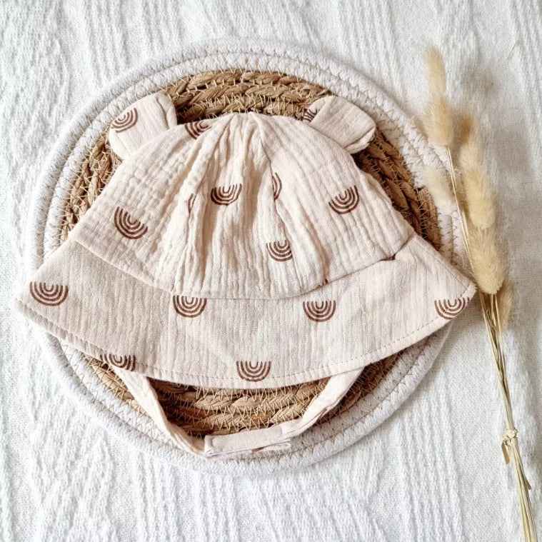 Chapeau gaze de coton