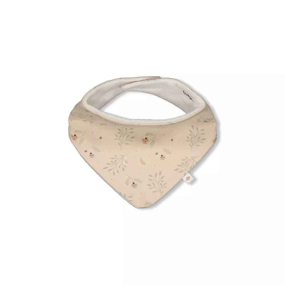 Bavoir bandana douceur d'automne