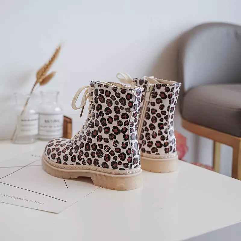 Bottines lacets léo