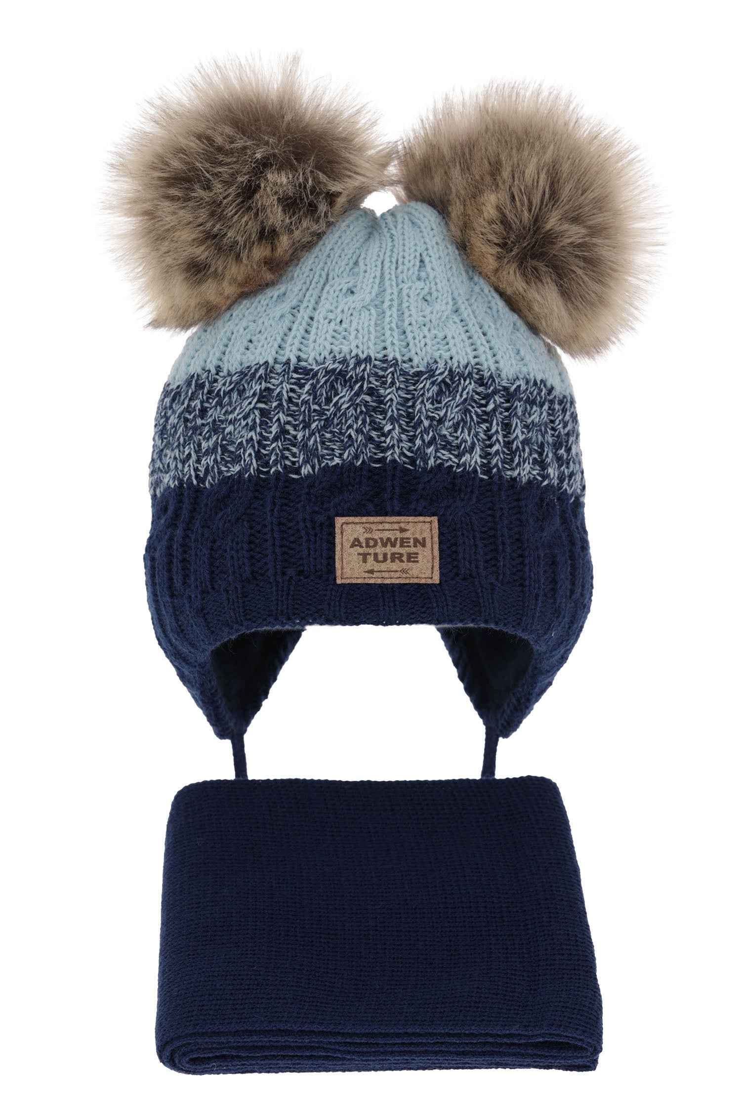 Ensemble bonnet & écharpe