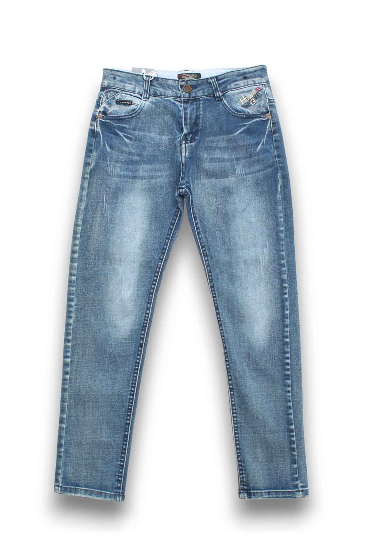 Jean slim garçon bleu délavé Sandro
