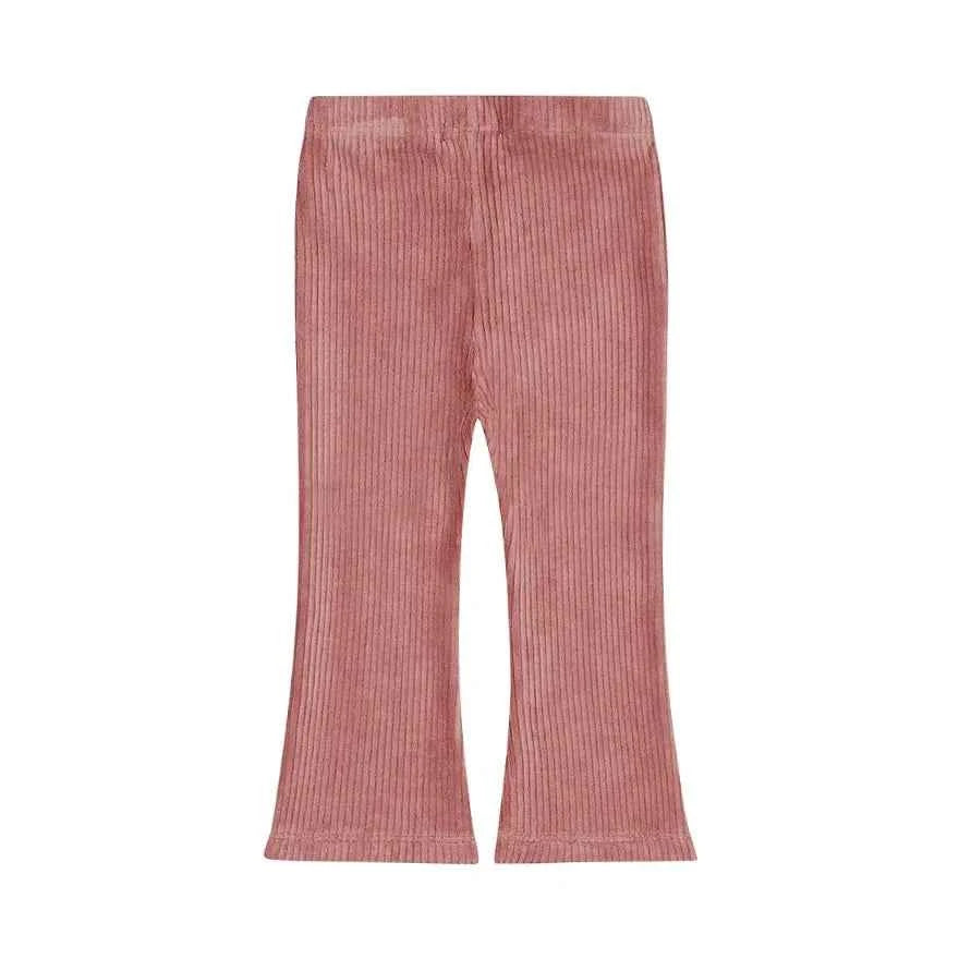 Pantalon velours évasé