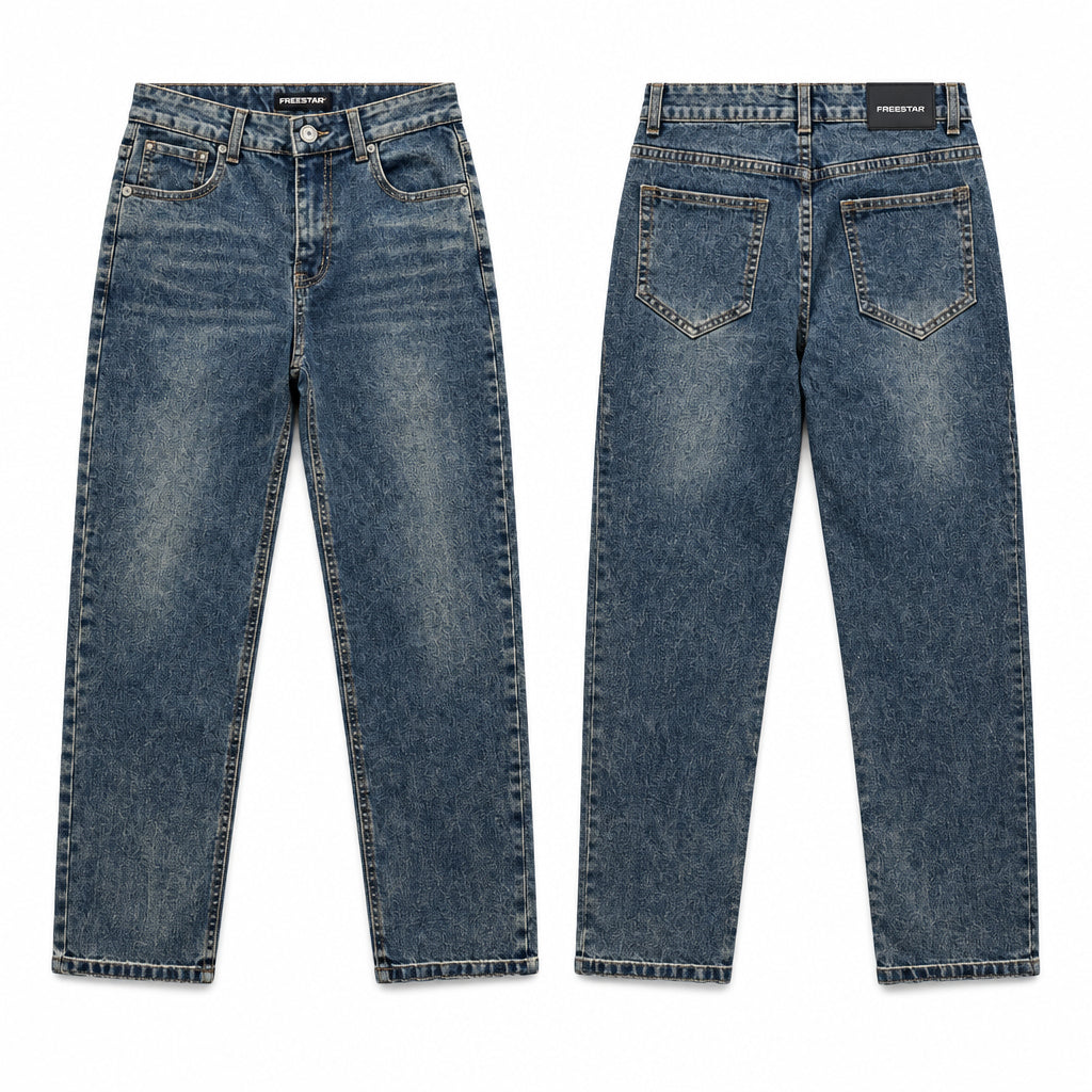 Jean garçon coupe baggy
